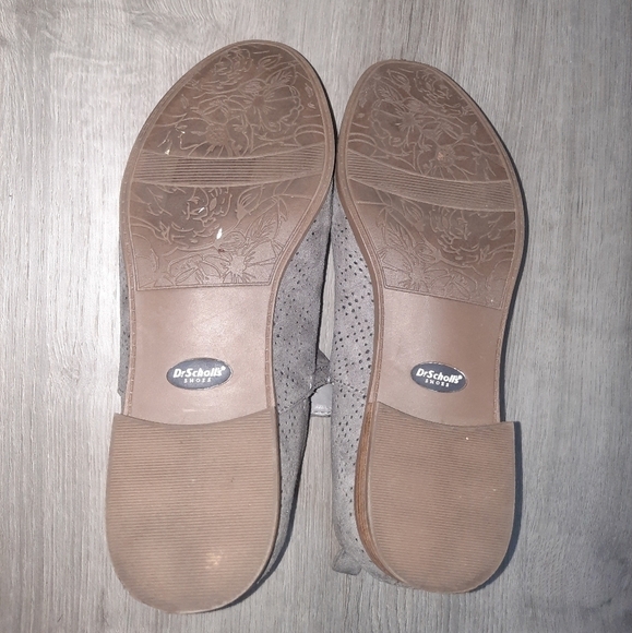 Dr. Scholls Be Energized Foam Technology Perforated Suede Ankle Booties - Picture 6 of 8